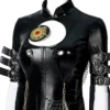 Bayonetta Cosplay Costume Bodysuit Woman Bayonetta Blaco Jumpsuit Halloween Costume with Gloves Headband Bayoneta Cosplay Outfit 2 - Bayonetta Merch