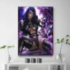 Bayonetta Game Poster Interior Paintings Wall Decoration Painting on Canvas Wall Art Home Accessory Room Decor 18 - Bayonetta Merch