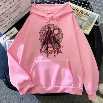 Bayonetta Graphic Hoodies Winter Clothes for Women 2023 Tracksuit Men Oversized Sweatshirt Y2k Harajuku Hip Hop.jpg 640x640 5 - Bayonetta Merch