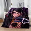 Game Bayonetta Sexy Gamer 3D printed blanket for bed Picnic blanket Sofa blanket Customized blankets Air 3 - Bayonetta Merch