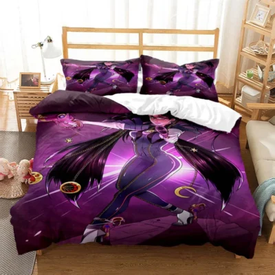 Game Bayonetta Sexy Spiel Gamer 3D printed bedding Queen bedding set Soft and comfortable customized King 20 - Bayonetta Merch