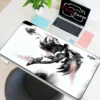 Mousepad Gamer Bayonetta Large Mouse Pad 900x400 Computer Offices Desk Mat Keyboard Gaming Accessories Pc Cabinet 4 - Bayonetta Merch