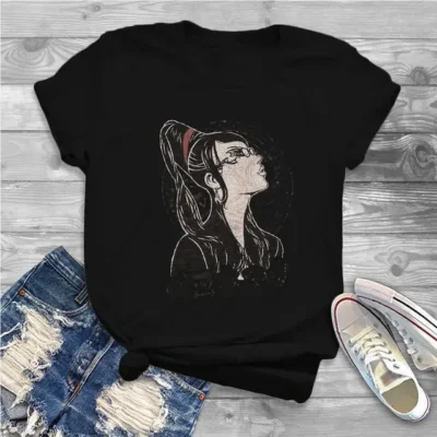 The Witch Women Tshirts Bayonetta Aesthetic Vintage Female Clothing Loose Graphic Short Sleeve.jpg 640x640 - Bayonetta Merch