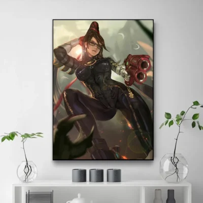 Cereza Bayonetta Wall Art - Bayonetta Merch